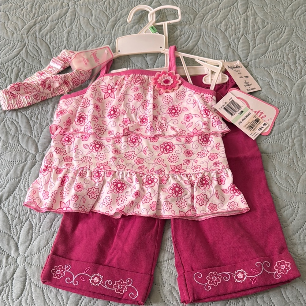 Infant Girls Nannette three piece set